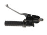 Grip set brake lever brake pump black Puch Monza / universal as original thumb extra